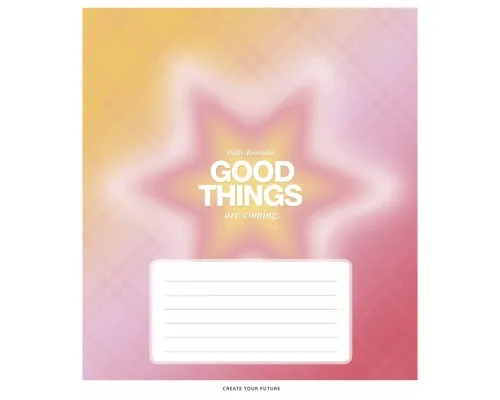 Зошит Школярик Good things 18 аркушів клітинка (018-3526K)