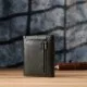 Гаманець ST Leather З натуральної шкіри Зелений (23075)