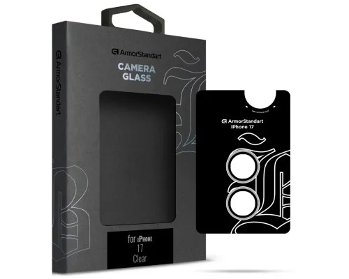 Скло захисне Armorstandart for Camera Supreme BI Apple iPhone 17 Transparent (ARM86447)