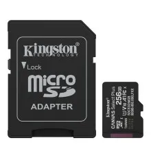 Карта пам'яті Kingston 256GB microSDXC class 10 UHS-I V10 A1 Canvas Select Plus (SDCS3/256GB)