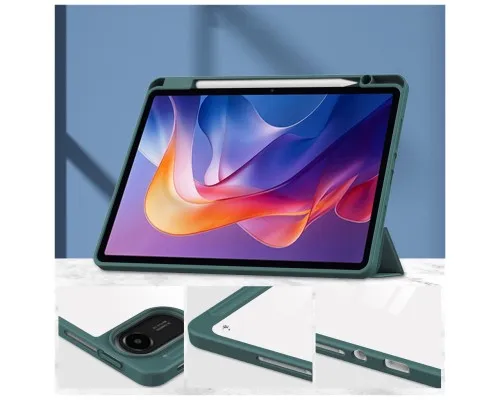 Чохол до планшета BeCover Soft Edge TPU Xiaomi Redmi Pad 2 11.0" Dark Green (713658)