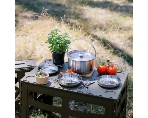 Туристичний стіл Tribe Camp Table High пластиковий Olive (T-EF-0004-olive)
