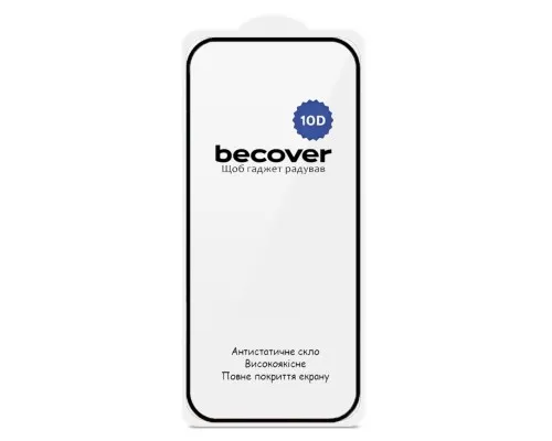 Скло захисне BeCover 10D Realme 15T Black (714765)