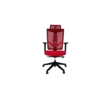 Офісне крісло Barsky Red Fabric R-01 (R-01)