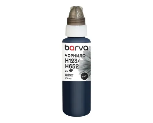 Чорнило Barva HP 46/123/651/652 100 мл, special, pigmented black (H652-531e)