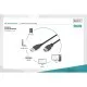 Дата кабель USB 3.0 AM/AF 3.0m black Digitus (AK-300203-030-S)