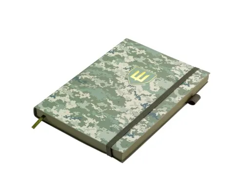 Тижневик Buromax недатований MILITARY, A5, світло-зелений, штуч.шкіра, 336 сторінок (BM.20700-15)