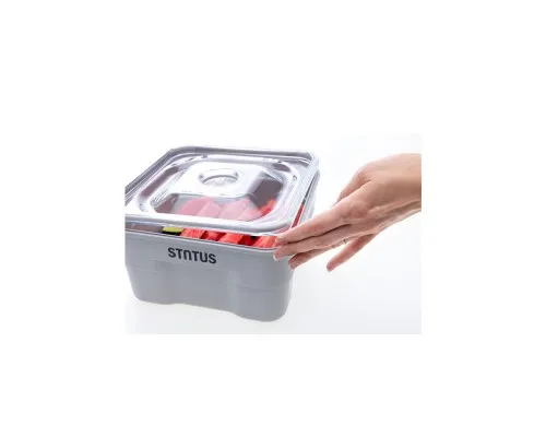 Кришка вакуумна Status вакуумна, серія Gastro з тритану, сіра (178510)