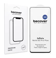 Скло захисне BeCover 10D Infinix Note 50 Pro Plus (X6856) Black (715936)