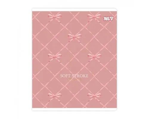 Зошит Yes Pink bow А5 12 аркушів коса лінія (768567)