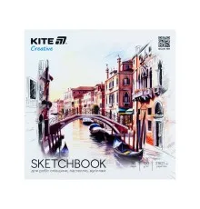 Папір для малювання Kite Скетчбук для робіт олівцями Creative, 21 х 21 см, 30 аркушів (K-1279)