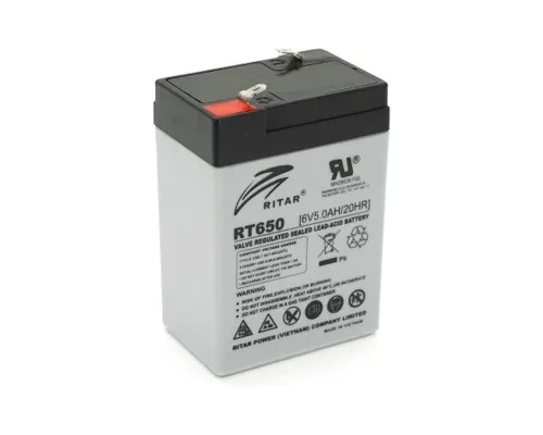 Батарея до ДБЖ Ritar AGM RT650, 6V-5Ah (RT650)