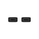 Дата кабель USB-C to USB-C black Samsung (EP-DA705BBRGRU)