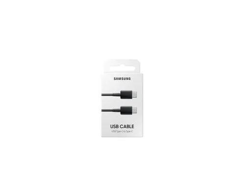 Дата кабель USB-C to USB-C black Samsung (EP-DA705BBRGRU)