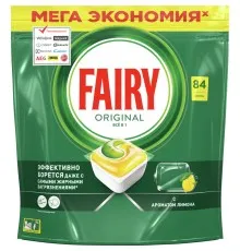 Таблетки для посудомийних машин Fairy Все-в-1 Original Лимон 84 шт. (8700216961820)