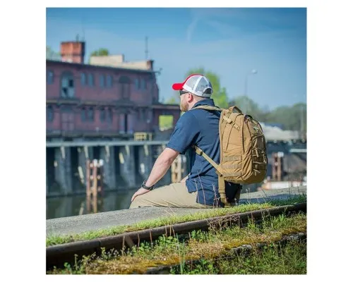 Рюкзак туристичний Helikon-Tex 21л Backpack - Nylon Polyester Blend - Melange Grey (PL-EDC-NP-M3)