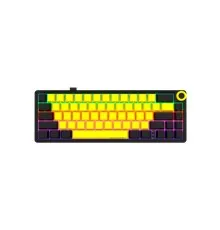 Клавіатура Lorgar KBP70MW Pro RGB Wireless/Bluetooth/USB UA Black/yellow (LRG-KBP70MW-YL-US)