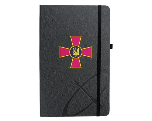 Ручка кулькова Parker JOTTER 17 Originals ARMY Black CT BP Емблема ЗСУ + блокнот Parker + подар.упаковка (15632b24_W0010u)