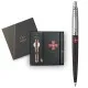 Ручка кулькова Parker JOTTER 17 Originals ARMY Black CT BP Емблема ЗСУ + блокнот Parker + подар.упаковка (15632b24_W0010u)