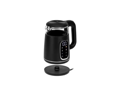 Електрочайник Adler AD 1305 black silver