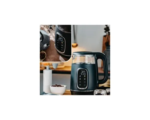 Електрочайник Adler AD 1305 black silver