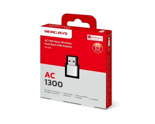 Мережева карта Wi-Fi Mercusys MA30N