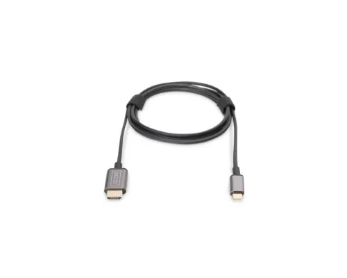Кабель мультимедійний USB-C to HDMI M 1.8m UHD 4K Digitus (DA-70821)