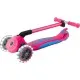 Самокат Globber Elite Lights Рожевий до 50 кг 3-9 років (439-610-3)