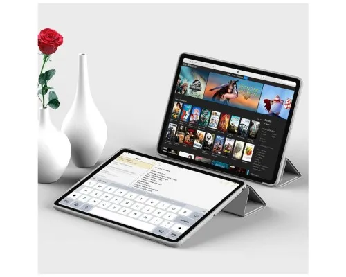 Чохол до планшета BeCover Tri Fold Soft TPU Silicone Apple iPad Air 11" M4 2026 Gray (715238)