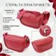 Сумка Vintage З натуральної шкіри Червона (23000)