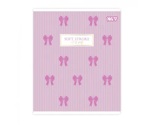Зошит Yes Pink bow А5 12 аркушів лінія (768565)