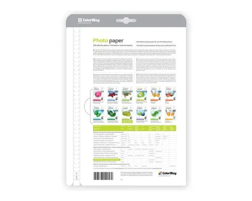 Фотопапір ColorWay A4 115г glossy 50л (PGS1158050A4)