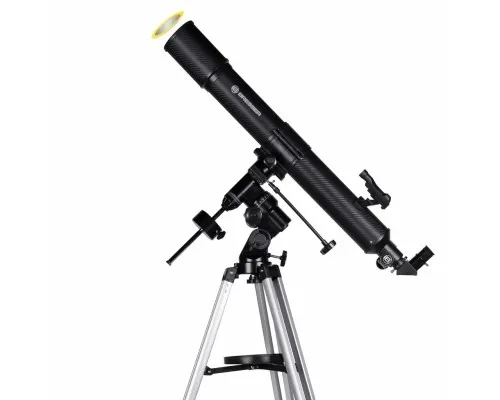 Телескоп Bresser Quasar 80/900 EQ Refractor Solar Carbon + фільтр + адаптер (923033)