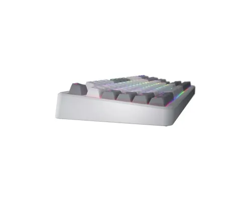 Клавіатура Hator Rockfall 3 Mecha TKL QMK/VIA Orange Wireless White (HTK851UA)