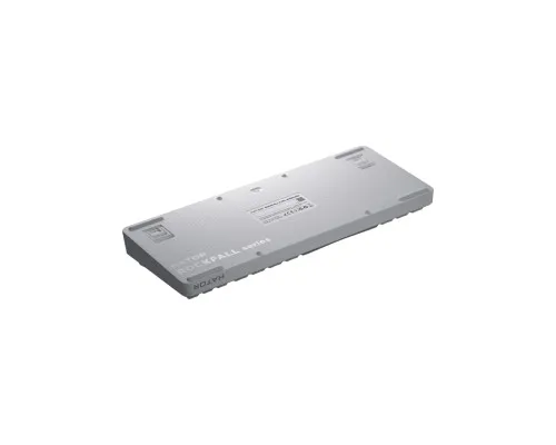 Клавіатура Hator Rockfall 3 Mecha TKL QMK/VIA Orange Wireless White (HTK851UA)