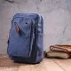 Сумка Vintage Через плече з текстилю Синя (21232)