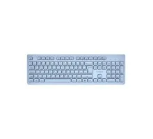 Клавіатура Canyon HKB-W01 Silent Wireless UA Blue (CNS-HKBW01BL)