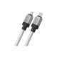 Дата кабель USB-C to Lightning 2.0m CoolPlay Fast Charging 20W white Baseus (CAKW000102)