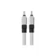 Дата кабель USB-C to Lightning 2.0m CoolPlay Fast Charging 20W white Baseus (CAKW000102)