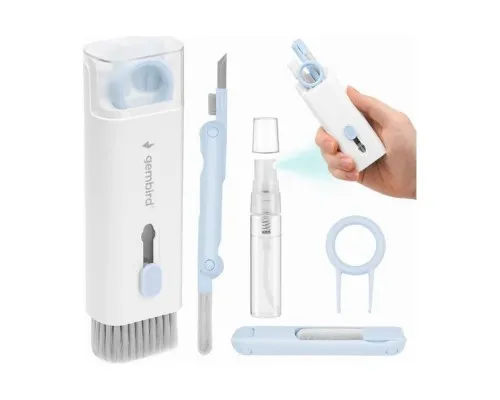Універсальний чистячий набір Gembird portable cleaning kit, 7-in-1 (CK-LCD-07)