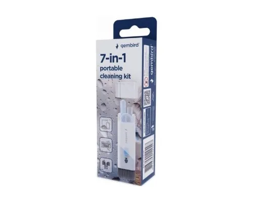 Універсальний чистячий набір Gembird portable cleaning kit, 7-in-1 (CK-LCD-07)