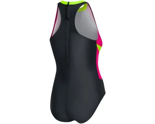 Купальник Aqua Speed Nina 344-383 чорний, малиновий, салатовий 36 (5905718609291)