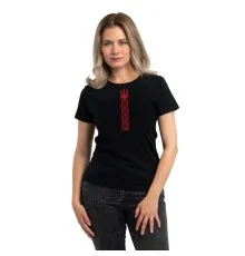 Футболка Sol's Regent Women Вишиванка стрічкою чорний L (01825309/312L)