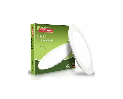 Світильник Eurolamp Downlight 12W 4000K (LED-DLR-12/4)