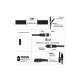 Дата кабель 6in1 inCharge XL 2.0m black Rolling Square (XLM01R)