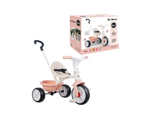 Дитячий велосипед Smoby Бі Муві. 2 в 1 Рожева перлина (7600740339)