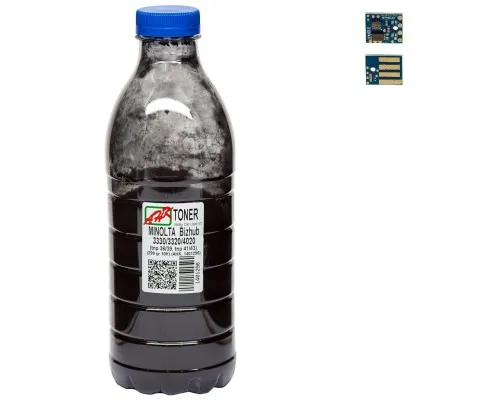 Тонер Konica Minolta Bizhub 3300, TNP36/TNP39 290г 10K chip Black АНК (1401297)
