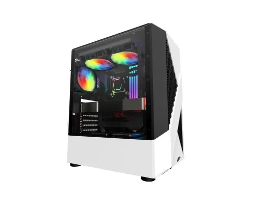 Корпус для ПК 1stPlayer F3-A-WH-4F1-PS-600FK-EU