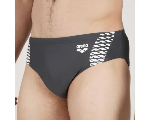 Плавки Arena Openings Swim Briefs 008065-501 сірий, білий 85 (3468337496700)