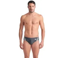 Плавки Arena Openings Swim Briefs 008065-501 сірий, білий 85 (3468337496700)